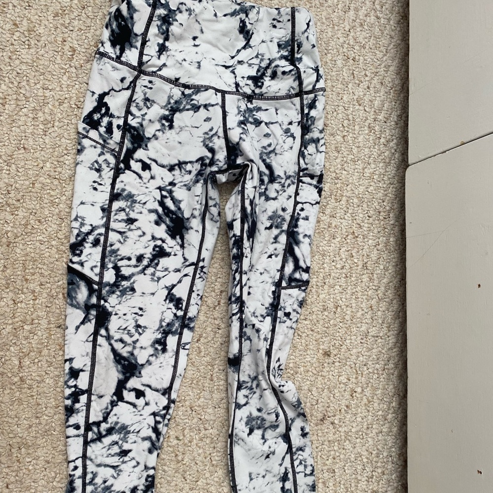 Marble leggings